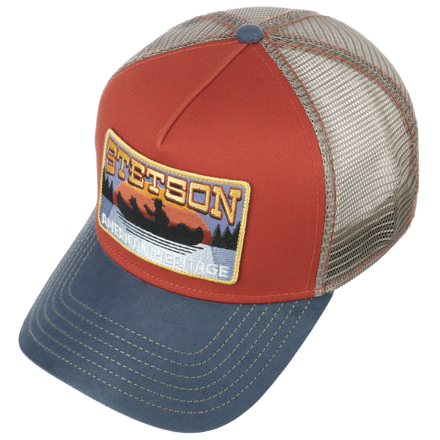 Stetson Cotton Canoe Trucker Cap