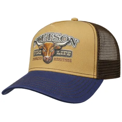 Stetson Cotton Bull Trucker Cap Reference: 19607| Chapellerie Traclet