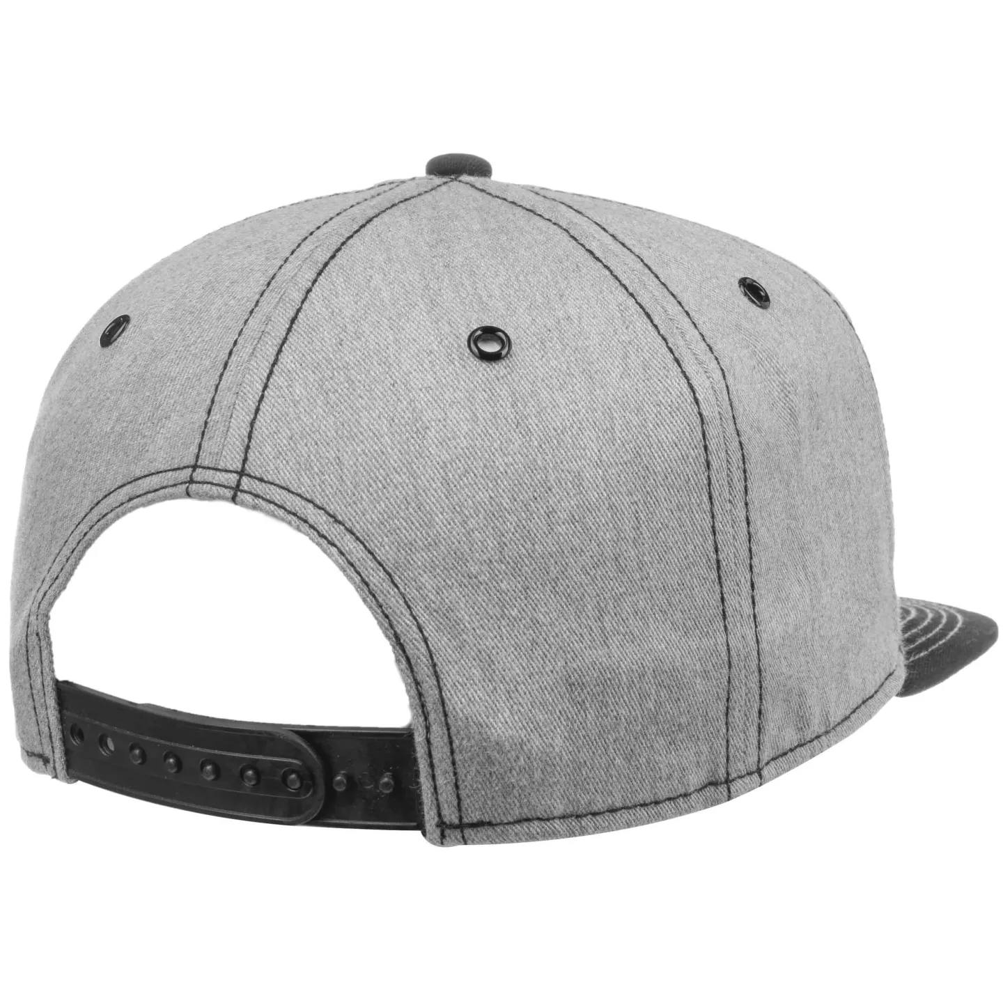 Casquette Snapback Visière Plate Grise - Stetson  : 19608| Chapellerie Traclet