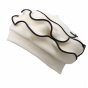 White Jaipur Polar Fleece Beret - Traclet