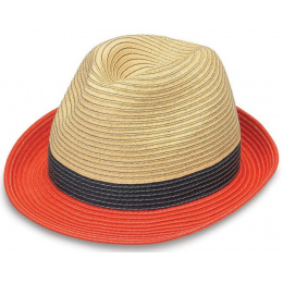 Two-Tone Trilby Hat Stevie - HOUSE OF ORD - CAPE TOWN