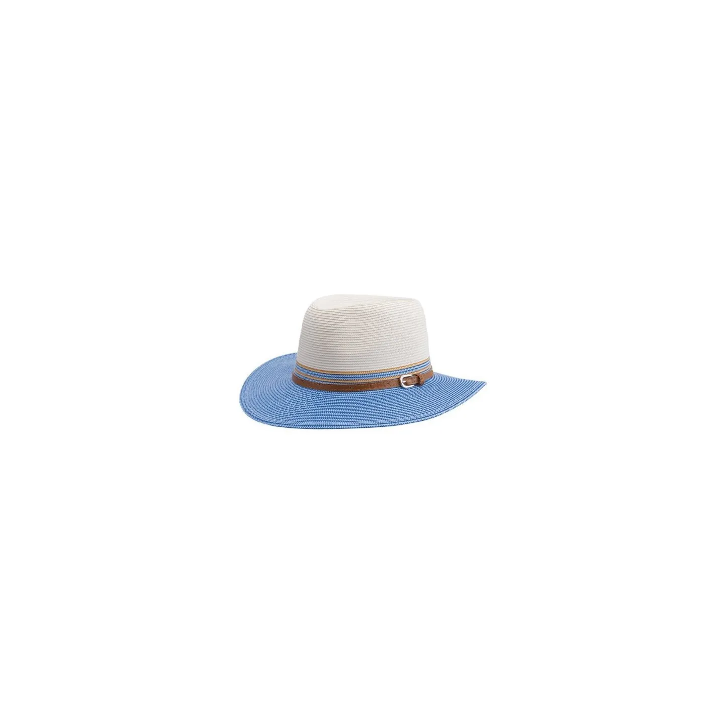 Chapeau Fedora Bella Ivoire Bleu UPF 50+ - House Of Ord  Reference : 9236 | Chapellerie Traclet
