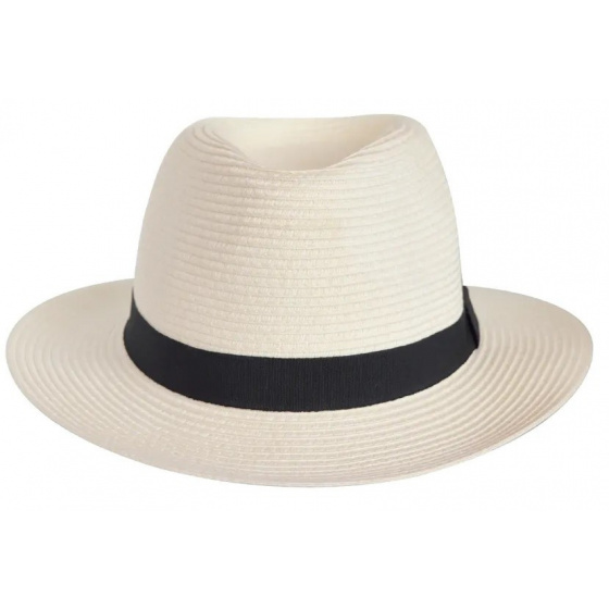 Chapeau Fedora Pana-Mate Ivoire UPF 50+ - House of Ord Chapeau Fedora Pana-Mate Ivoire UPF 50+ - House of Ord
