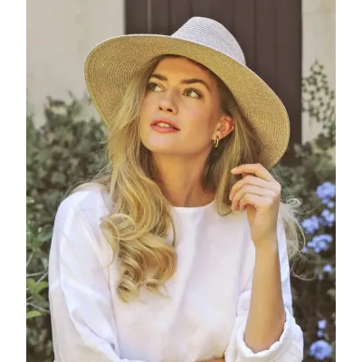 Chapeau Fedora Fiona Sand UPF50+ - House of Ord Référence : 19632|Chapellerie Traclet