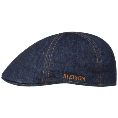 Casquette Texas Kenneth Denim Bleu Coton - Stetson
