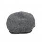 Adam Lin Anthracite Flat Cap - Traclet