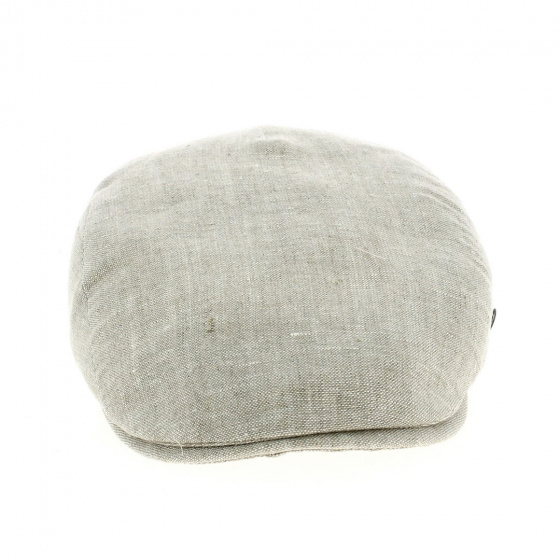 Beige Linen Aere Flat Cap - City Sport
