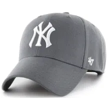 Grey NY Yankees Snapback Cap - 47 Brand Reference: 19646| Chapellerie Traclet