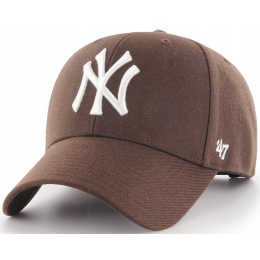 Brown NY Yankees Snapback Cap - 47 Brand