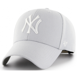 Casquette Snapback Yankees NY Gris Clair - 47 Brand
