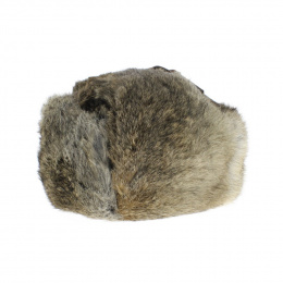 Rabbit Ushanka Hat Brown - Traclet