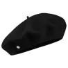 Béret Basque 9 Pouces Noir Héritage par Laulhère