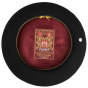 9-Inch Black Basque Beret Heritage by Laulhère