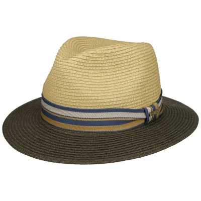 Chapeau Traveller Romaro Toyo Beige & Olive UPF 40+ - Stetson