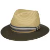 Chapeau Traveller Romaro Toyo Beige & Olive UPF 40+ - Stetson