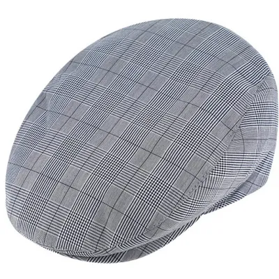 Inglesen Grey Checkered Cap Reference: 3427 | Traclet Hat Shop