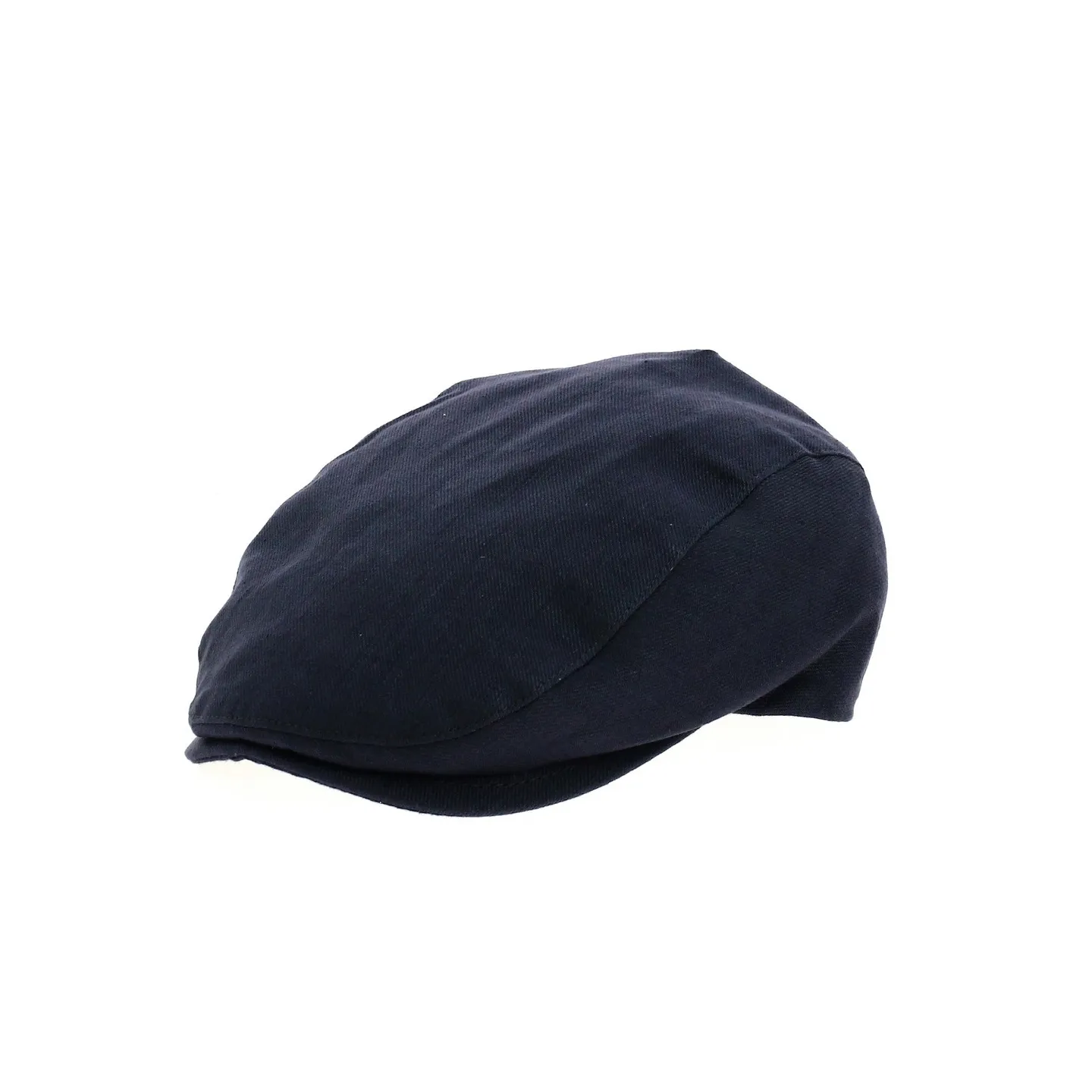 Casquette Plate Poggy Chanvre Bleu - Flechet