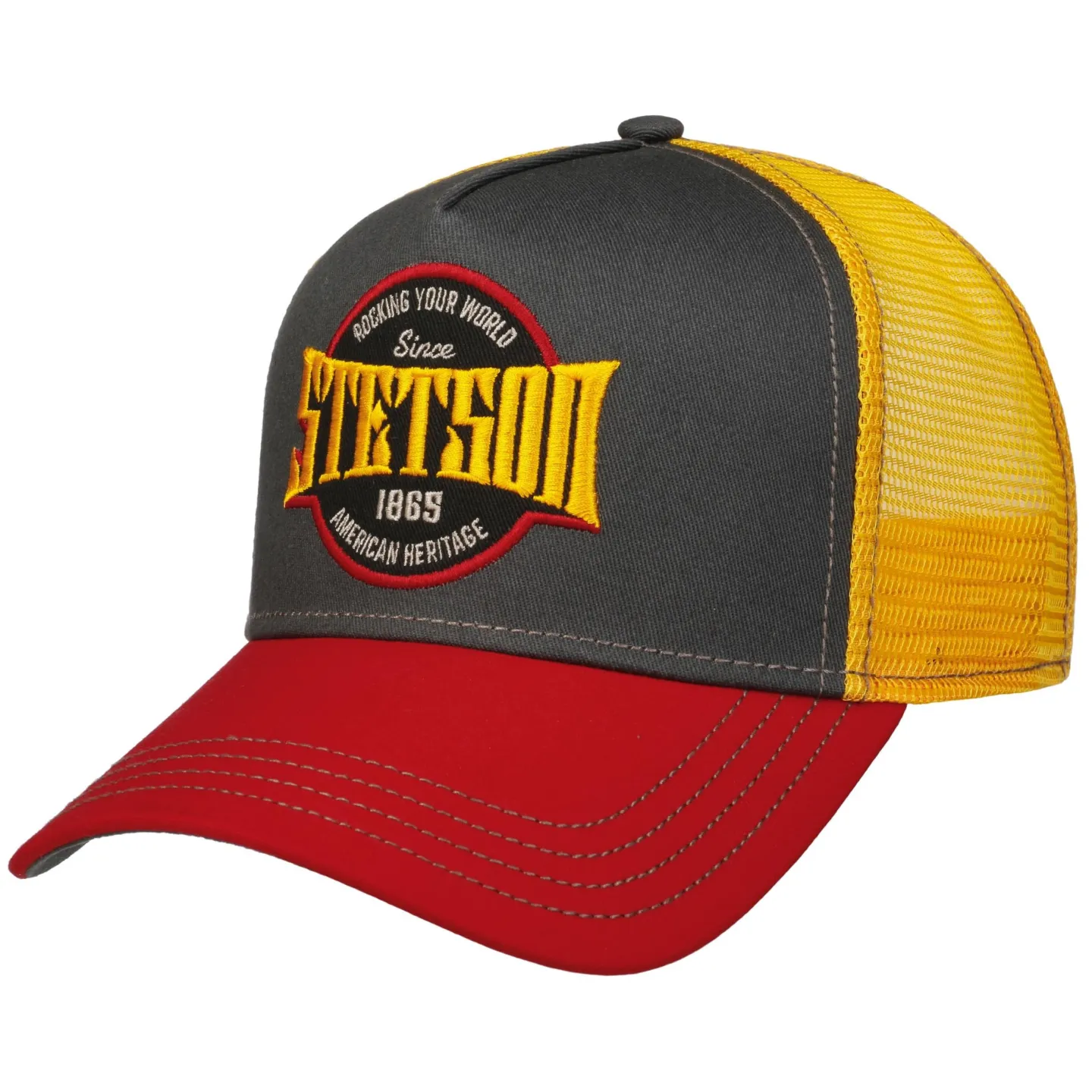Casquette Trucker American Rocking Your World - Stetson