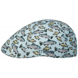 Texas Fish Print Cotton Cap UPF 40+ - Stetson