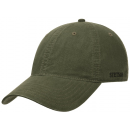 Ducor Olive Cotton UPF 40+ Baseball Cap - Stetson