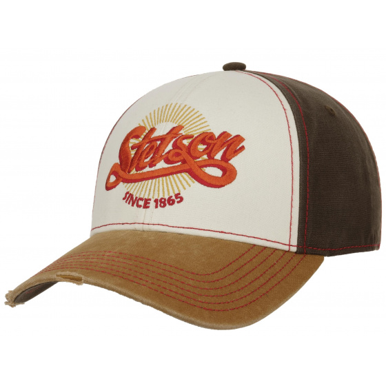 Vintage Distressed Trucker Cap UPF 40+ - Stetson