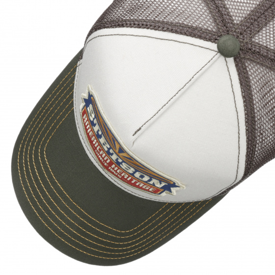 Cotton Trucker Cap American Heritage - Stetson Cotton Trucker Cap American Heritage - Stetson