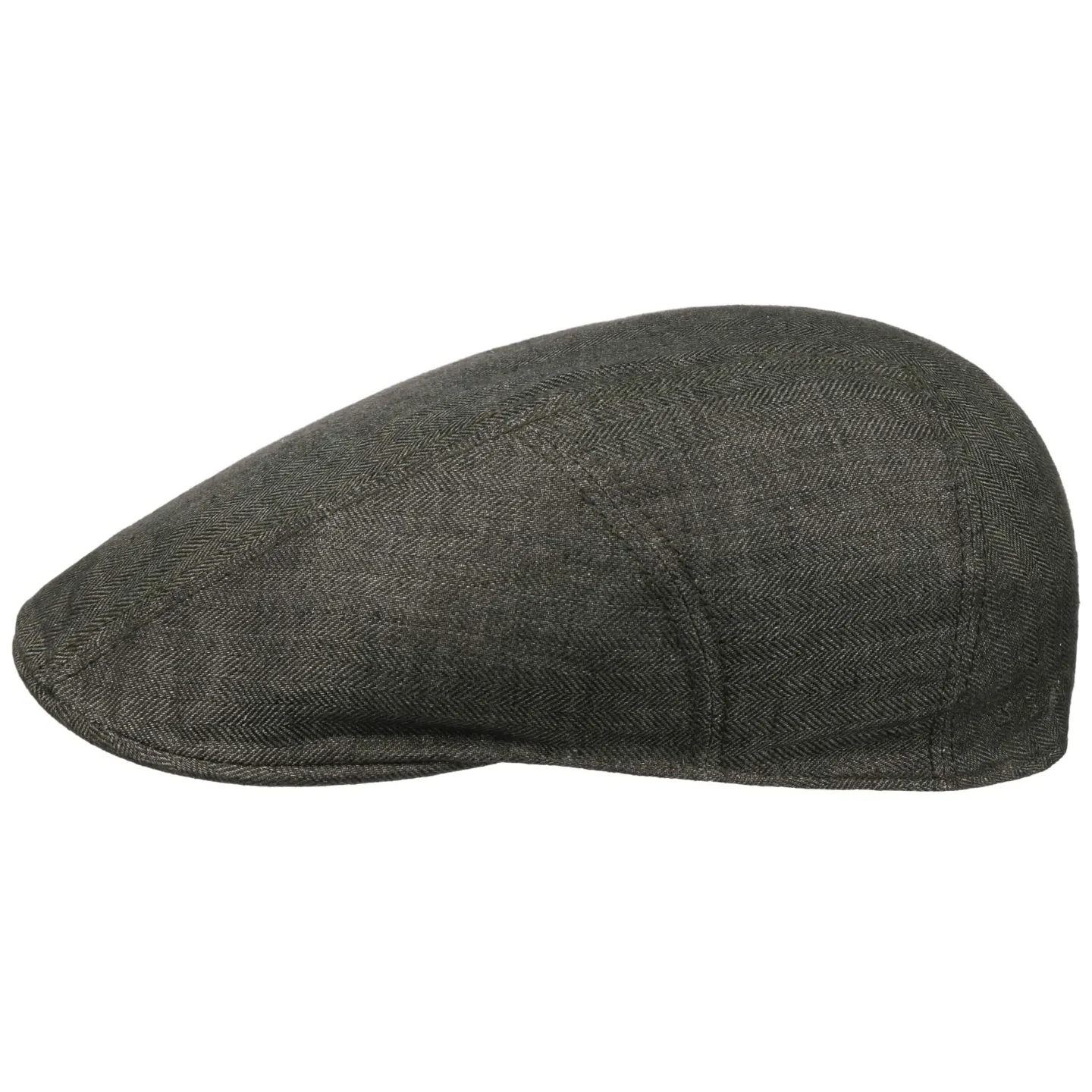 Stetson Madison Flat Cap Linen Olive UPF40+ Reference: 19710| Traclet Hat Shop