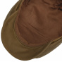 Flat Cap Driver Cotton Oiled Brown UPF 40+ - Stetson