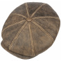 Hatteras Lambskin Leather Cap in Brown - Stetson