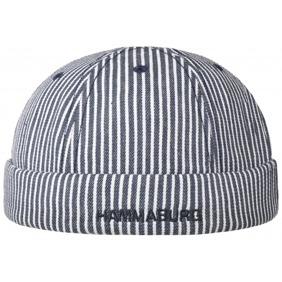 Docker Beanie Rostock Cotton Striped - Hammaburg