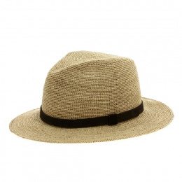 Maurice Traveller Hat Raffia Made in France Natural - Traclet