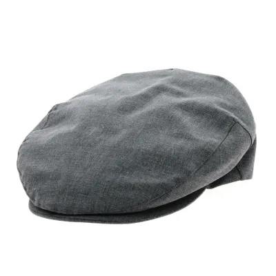 Grey Flat Cap - Traclet Reference 18573 | Traclet Hat Shop