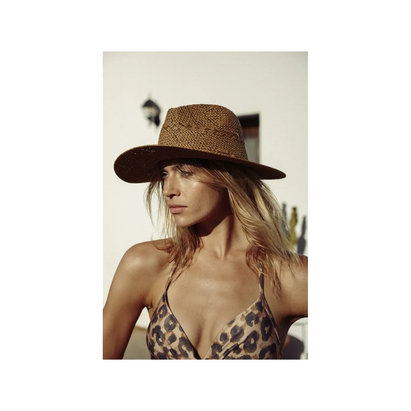 Chapeau Traveller Arday Paille Papier Marron Clair- Barts Reference : 19729| Chapellerie Traclet