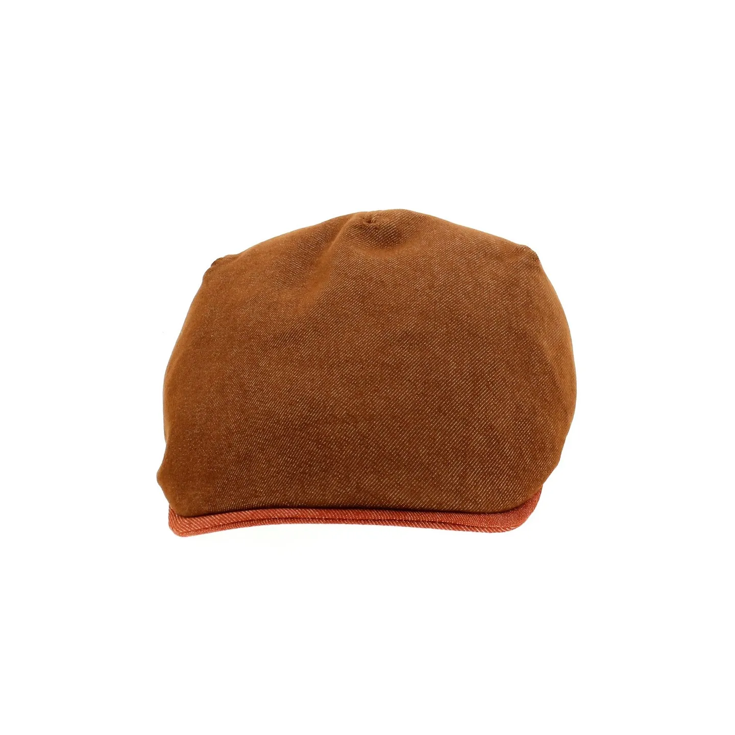 Casquette plate Lin Rouille anti UV UPF 40+ - Traclet Reference : 19745| Chapellerie Traclet