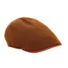 Casquette plate Lin Rouille anti UV UPF 40+ - Traclet