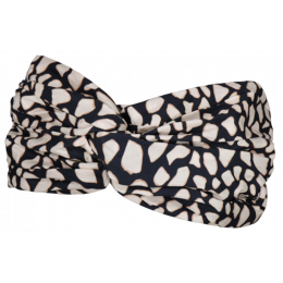 Women's Easy Headband Black & White Cotton - Barts