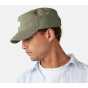 Montania Military Cap Linen & Cotton Sand - Barts