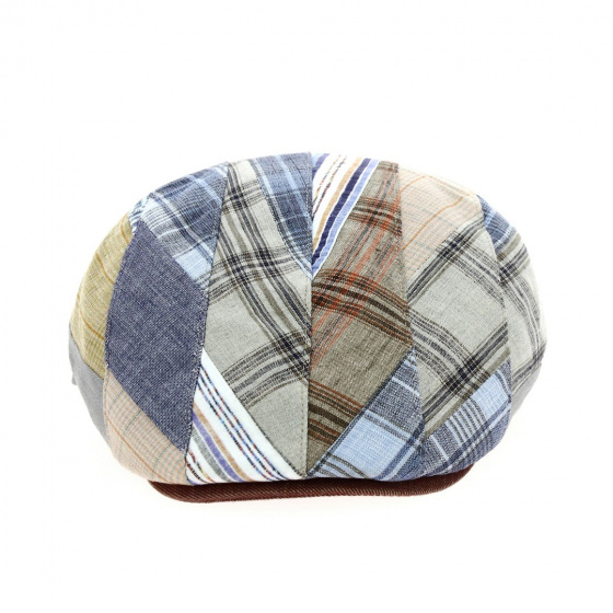 Casquette Plate Patchwork Pino Bordeaux - MTM