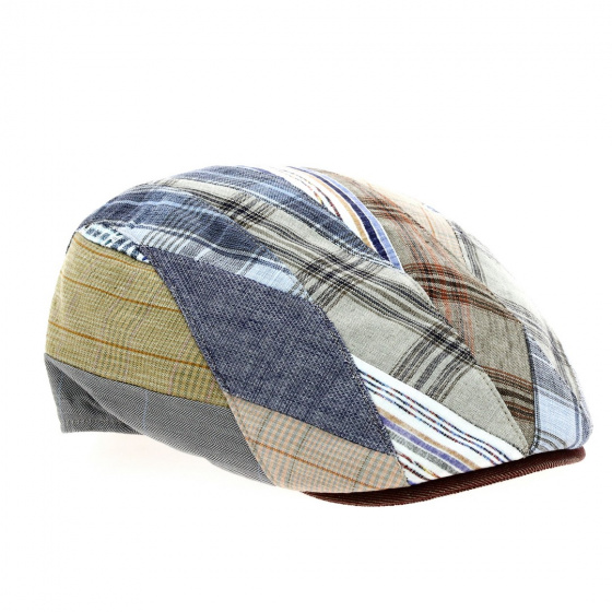 Casquette Plate Patchwork Pino Bordeaux - MTM