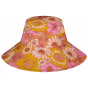Women's Cotton Flower Wide Brim Hat Hamuty - Barts