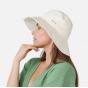 Women's Hamuty Cotton Wide Brim Hat Cream - Barts