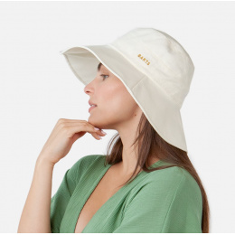 Women's Hamuty Cotton Wide Brim Hat Cream - Barts