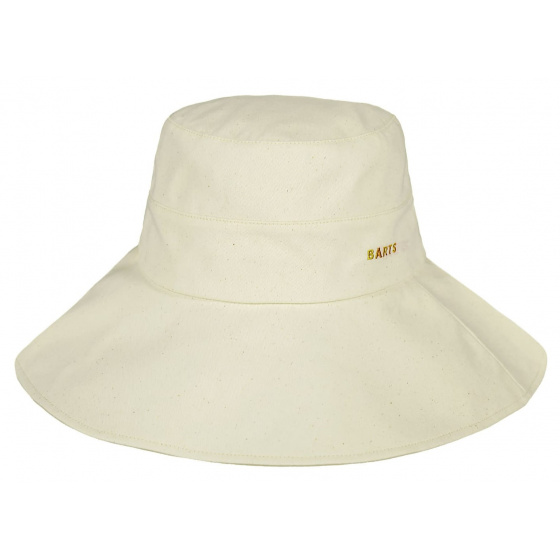 Women's Hamuty Cotton Wide Brim Hat Cream - Barts