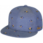 Kids Snapback Cap Pauk Fish Cotton Blue - Barts