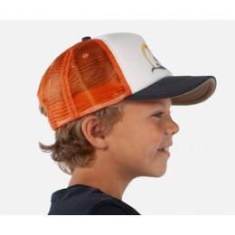 Kids Orange Surfie Baseball Cap - Barts