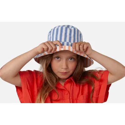 Barts Mowana Cotton Striped Bucket Hat for Kids Reference: 19781| Chapellerie Traclet