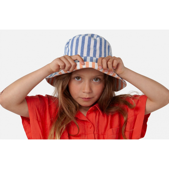 Barts Mowana Cotton Striped Bucket Hat for Kids