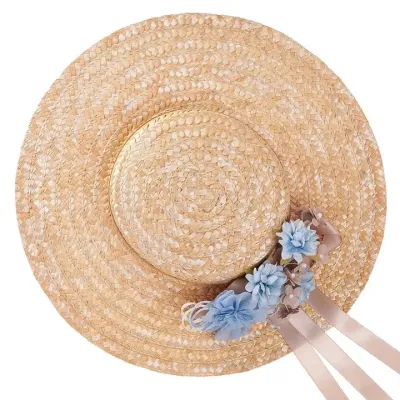 Chapeau Provençal Natalia Paille Naturelle - Traclet