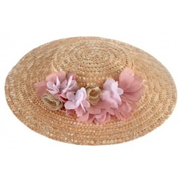 Small Provençal Hat Nina Natural Straw - Traclet