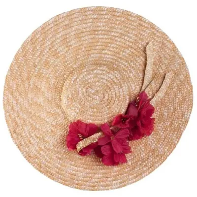 Chapeau Petit Provençal Mila Paille Naturelle - Traclet   Reference : 19787| Chapellerie Traclet